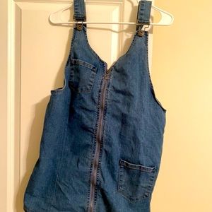 Overall Jean dress